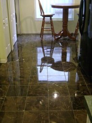 Marble Floor Polishing - AFTER