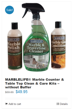 Marble Countertop Kit