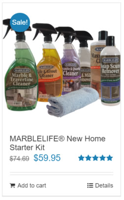 Marblelife new home starter kit